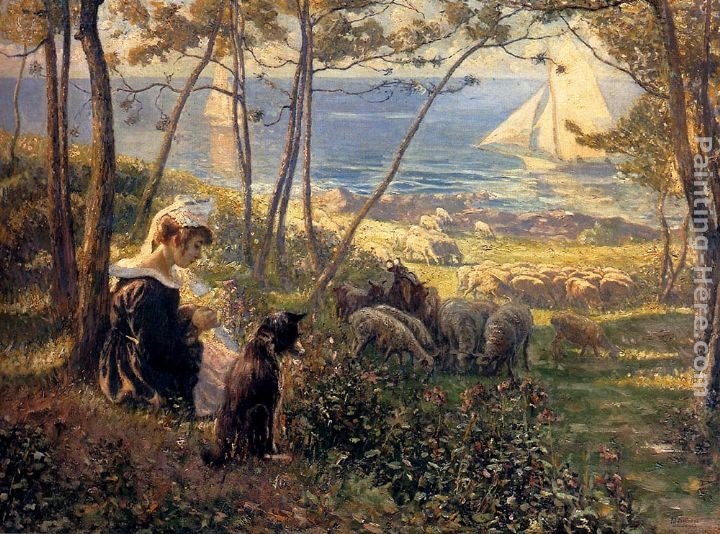 Max Silbert A Summer Day By The Sea